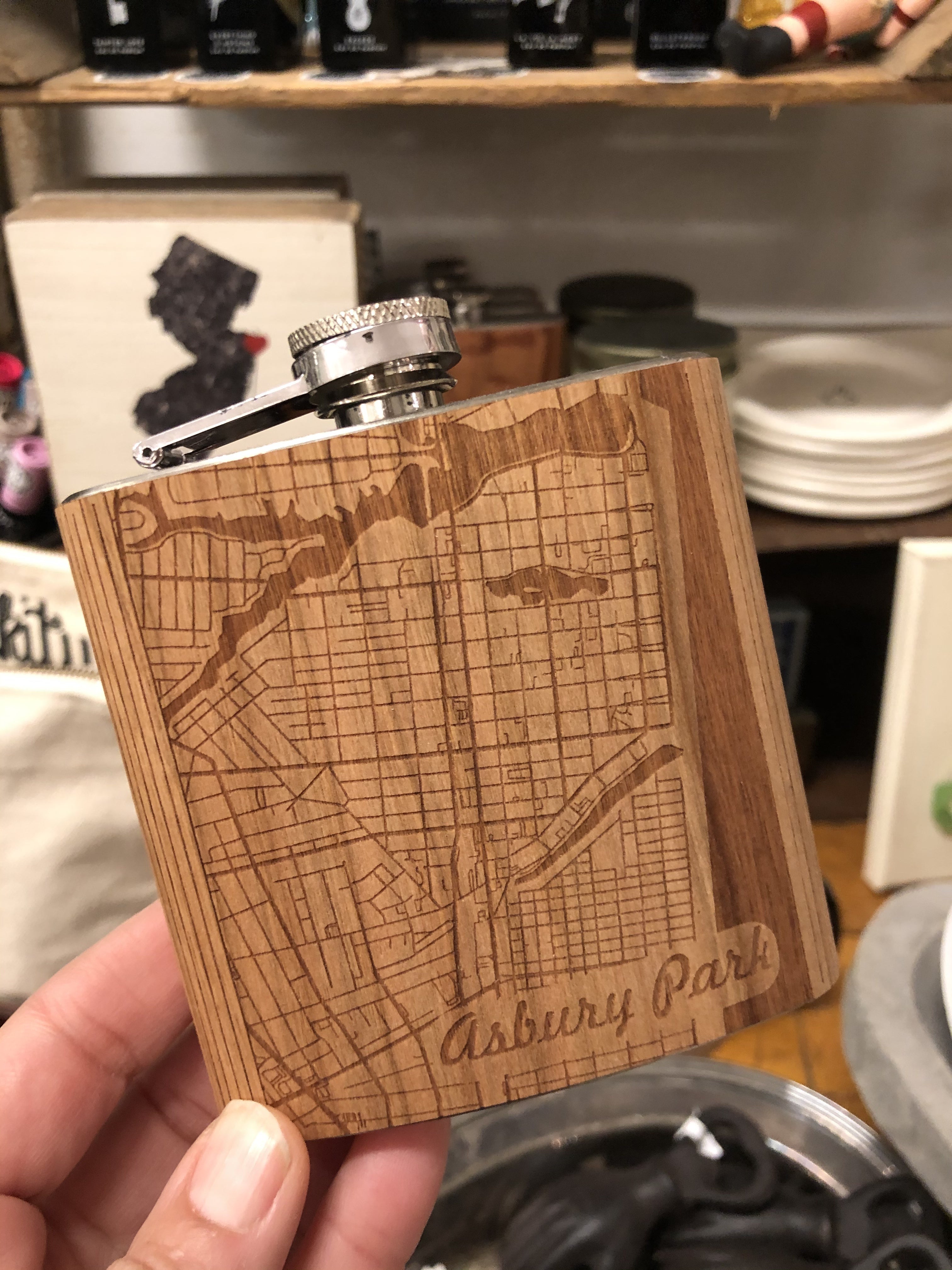 AW- City Map Flask