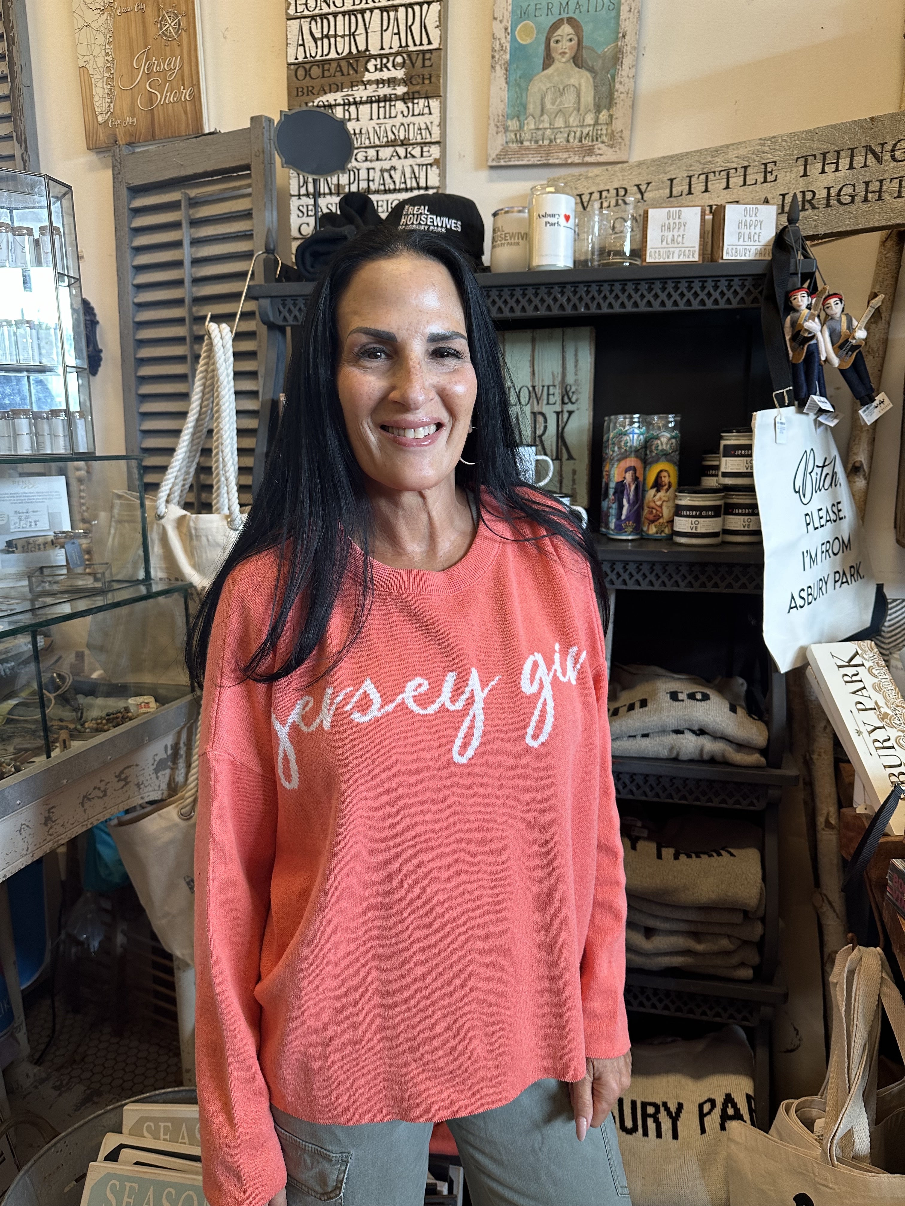 TP- Jersey Girl Everyday Relaxed V-Neck Sweater