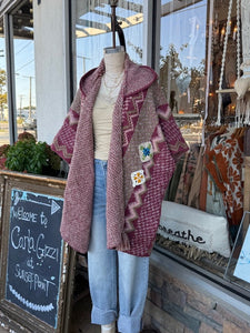 POL Aztec inspired Poncho