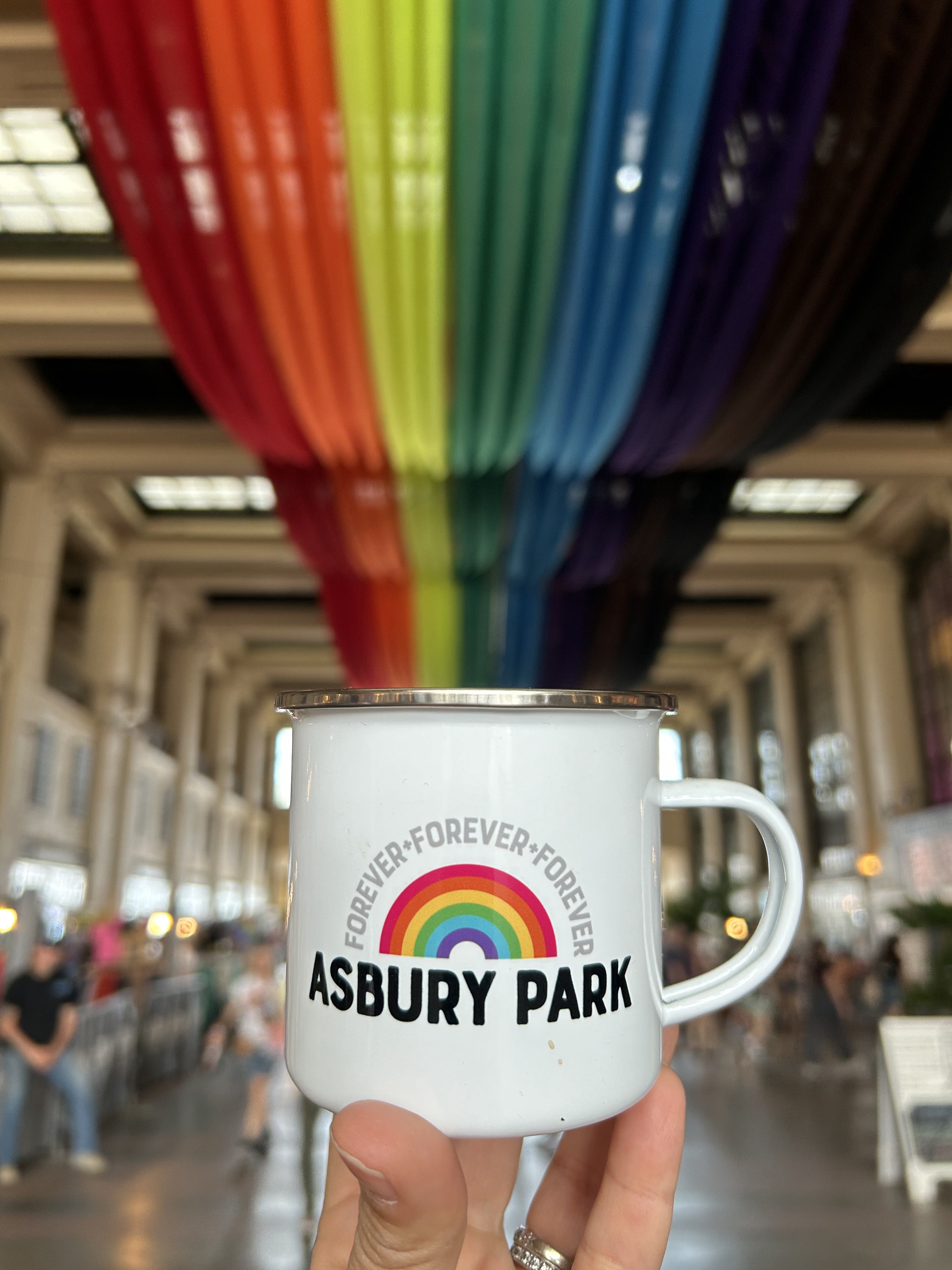 RSP Asbury Park Forever Rainbow Mug